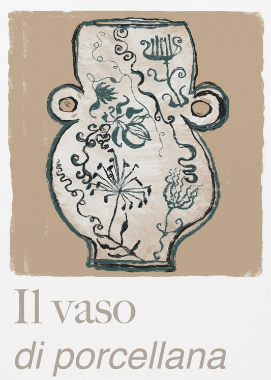 Il Vaso Di Porcellana | Leinwand