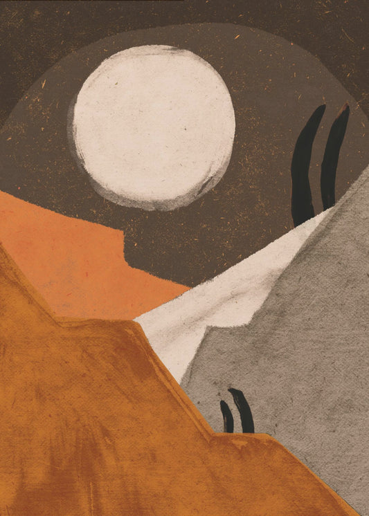 Lunar Landscape | Canvas