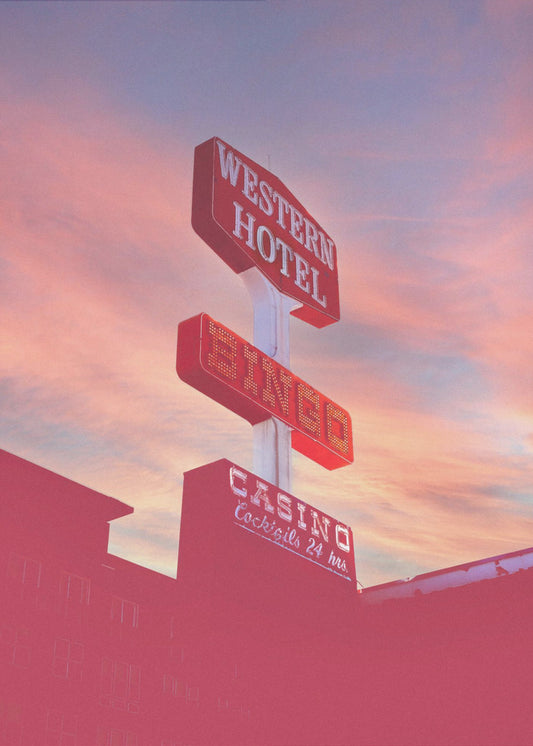 Las Vegas Western Hotel | Poster