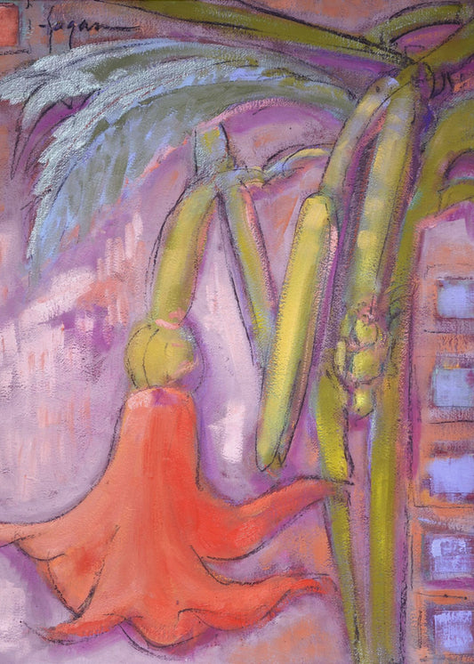 Surrealer blühender Moment | Leinwand