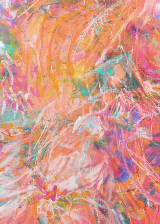 Abstrakte Farbpalette | Leinwand