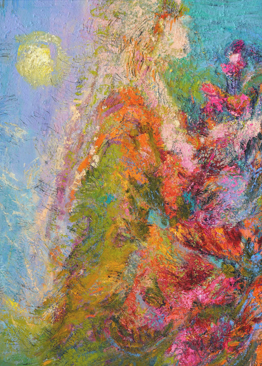 Flüstern der Farbe | Leinwand