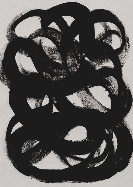 Abstract Brush Strokes 84 | Poster