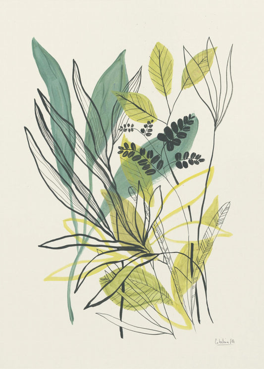 Laub Nr. 2 | Poster