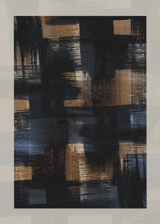 Abstrakte Pinselstriche 128X | Poster