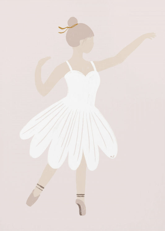 Die Ballerina | Leinwand