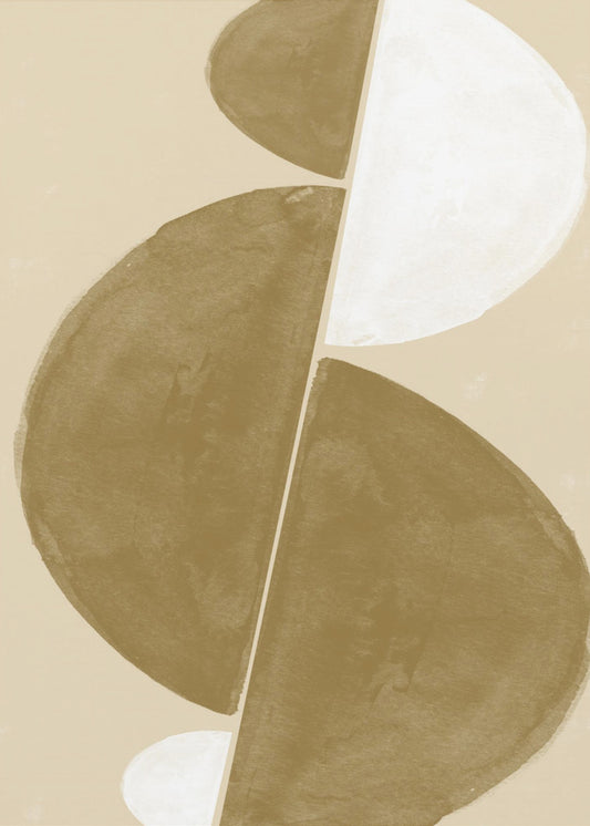 Erdige Harmonie | Leinwand