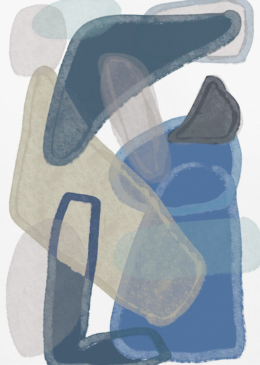 Blue Abstract | Canvas