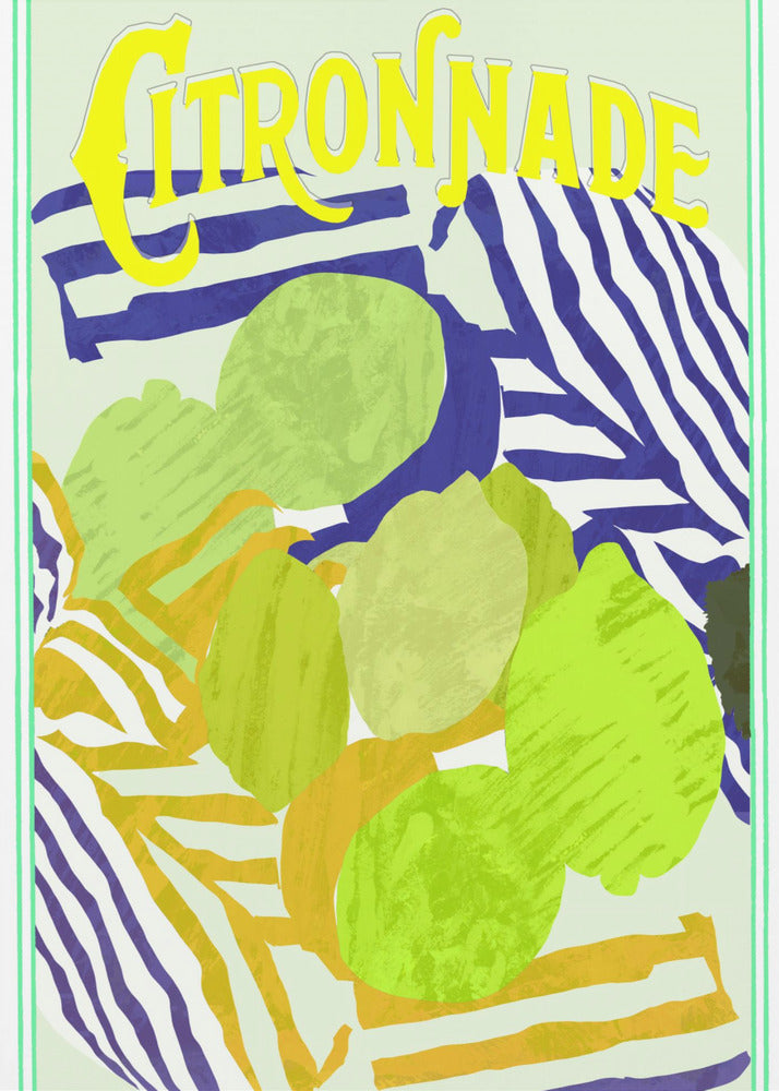 Citronnade Yellow and Green | Poster