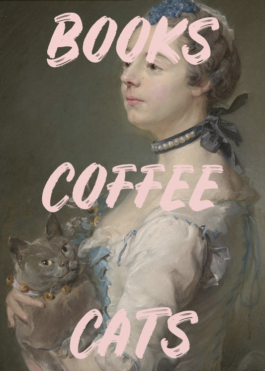 Bookscoffeecats Ratioiso | Canvas