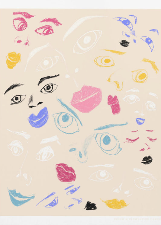 Pandc Faces Kopie | Poster