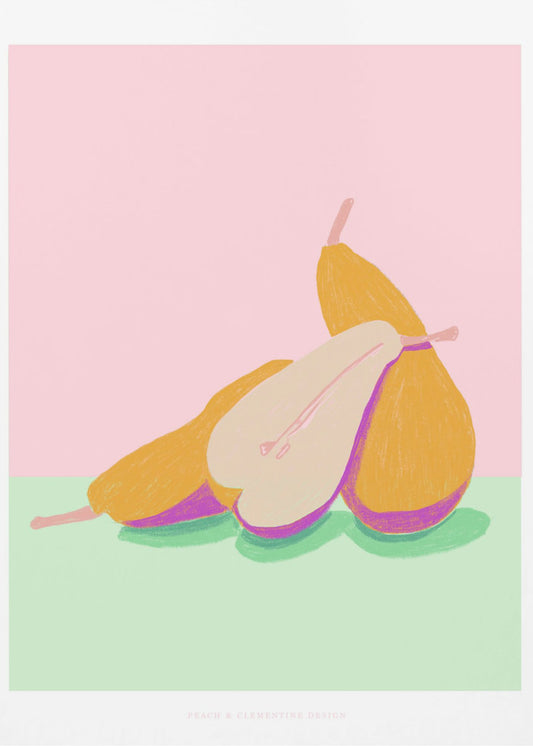 Pandc Pears Kopie | Leinwand