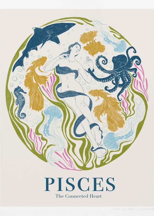 Jlr Pisces Kopie | Leinwand