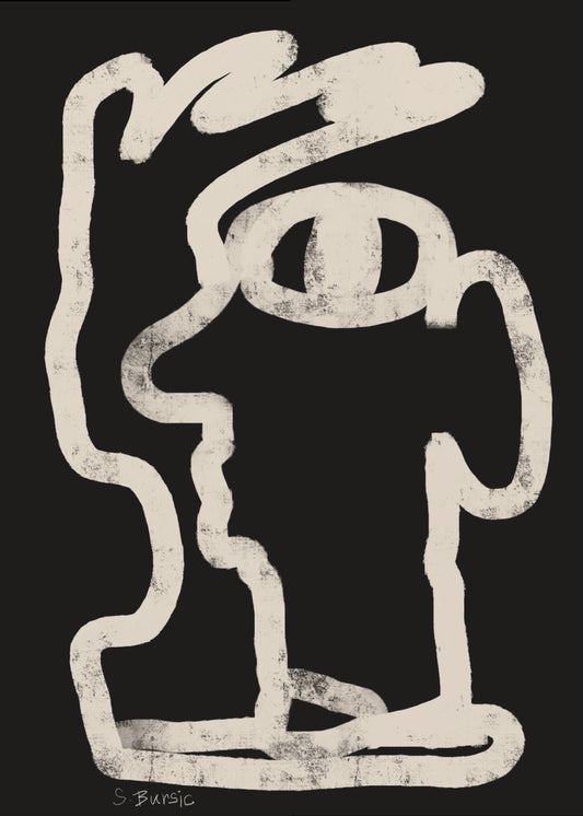 Gesichtslinienkunst | Poster