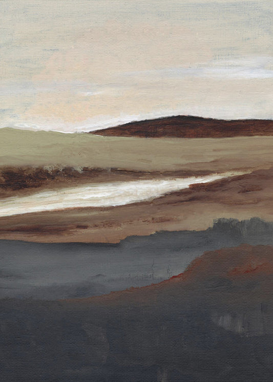 Ruhige Aussicht | Leinwand