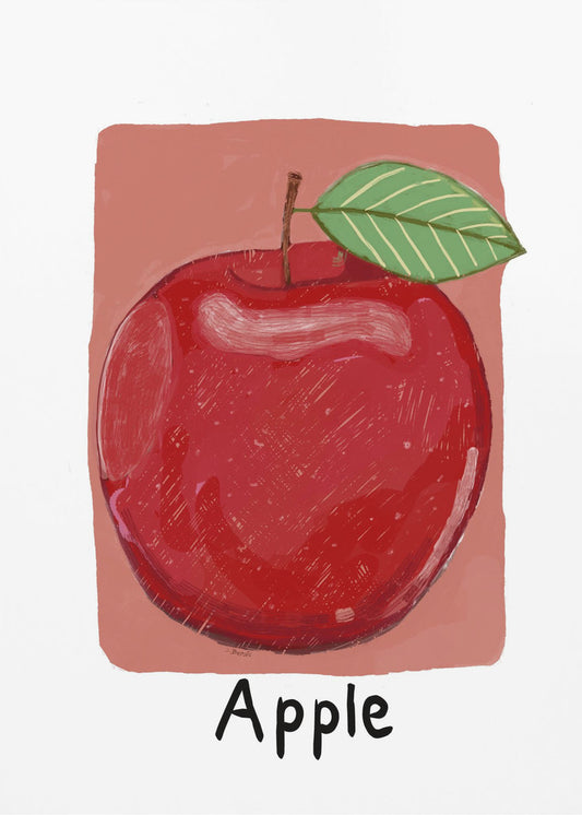 Roter Apfel | Poster