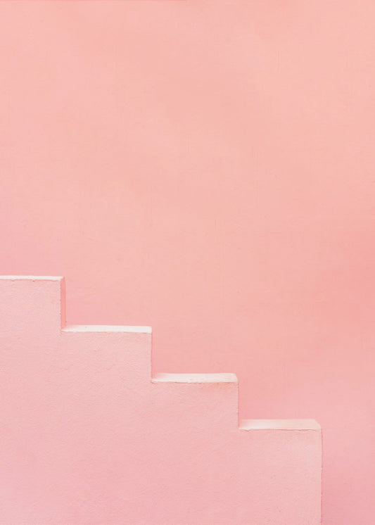 Muralla Roja in Rosa II | Poster