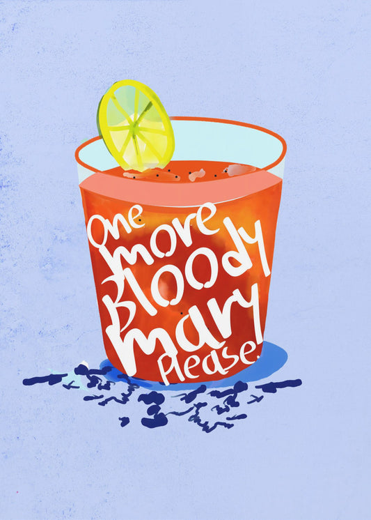 Noch eine Bloody Mary, bitte | Leinwand
