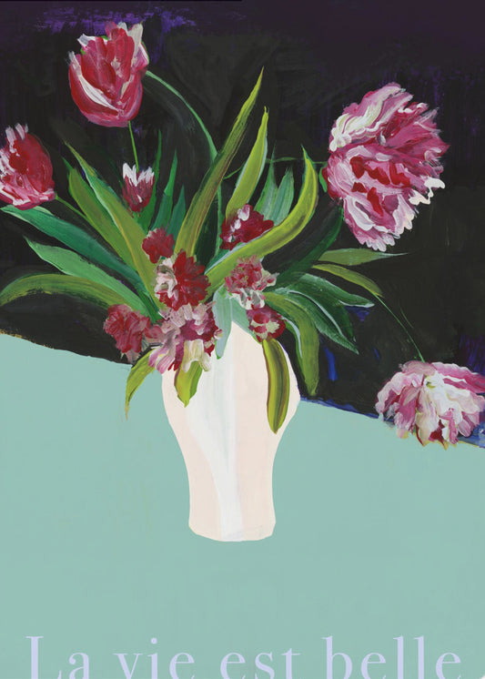 Les Fleurs 7 | Leinwand