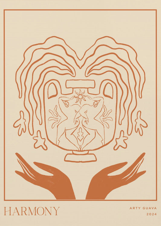 Vessel Collection: Harmony (LineArt) | Leinwand