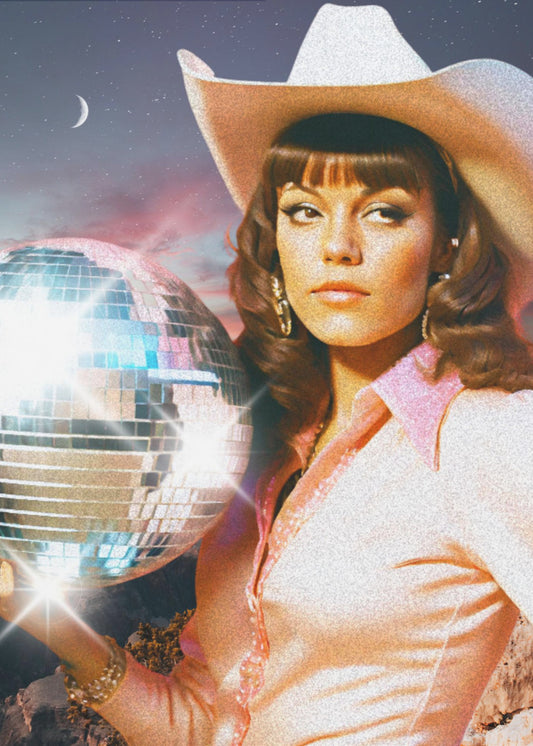 Cosmic Cowgirl | Canvas
