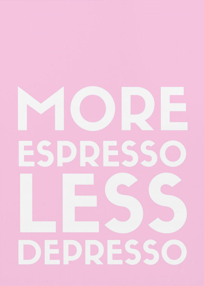 Espresso Depresso | Leinwand