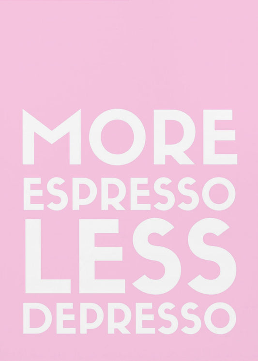 Espresso Depresso | Leinwand