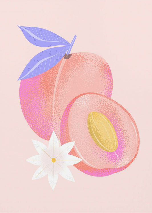 Textured Peach | Canvas