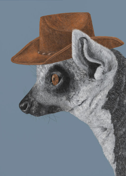 Felix, der Cowboy-Lemur | Poster