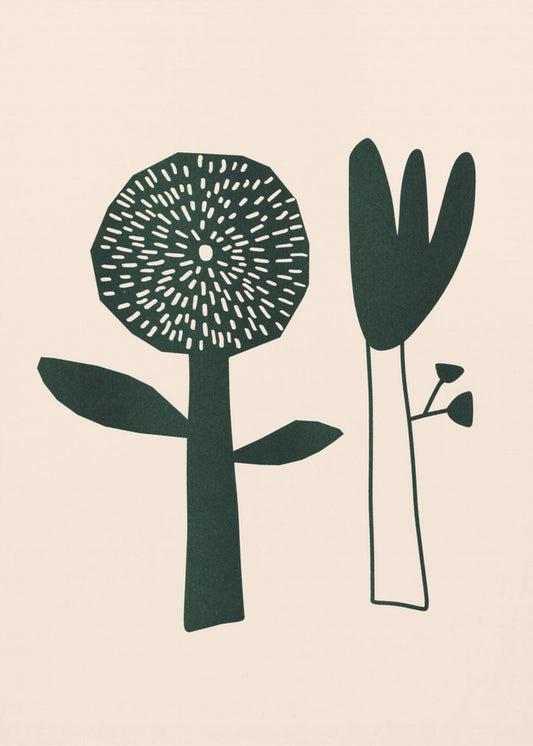 Riso Blumen | Leinwand
