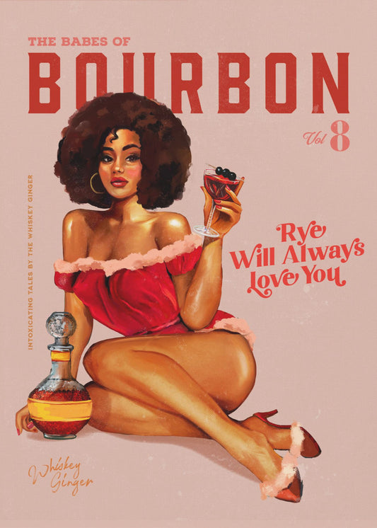 Babes of Bourbon Vol 8 Vintage Pinup Girl With Afro | Canvas