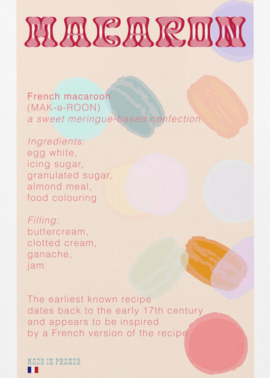 Macaron Coffee | Poster