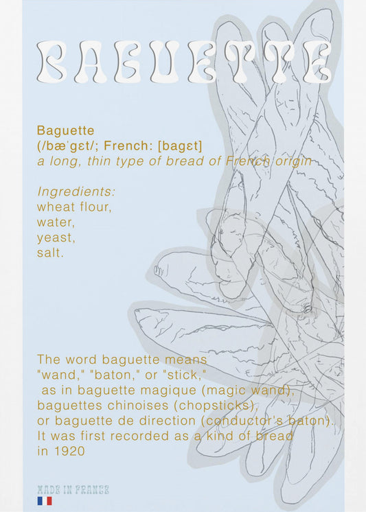 Baguette Coffee | Poster
