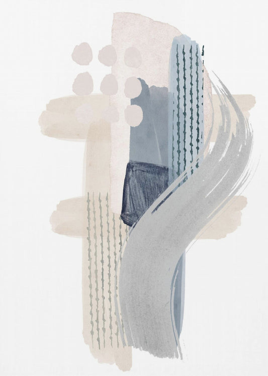 Blaue Gelassenheit 3 | Leinwand