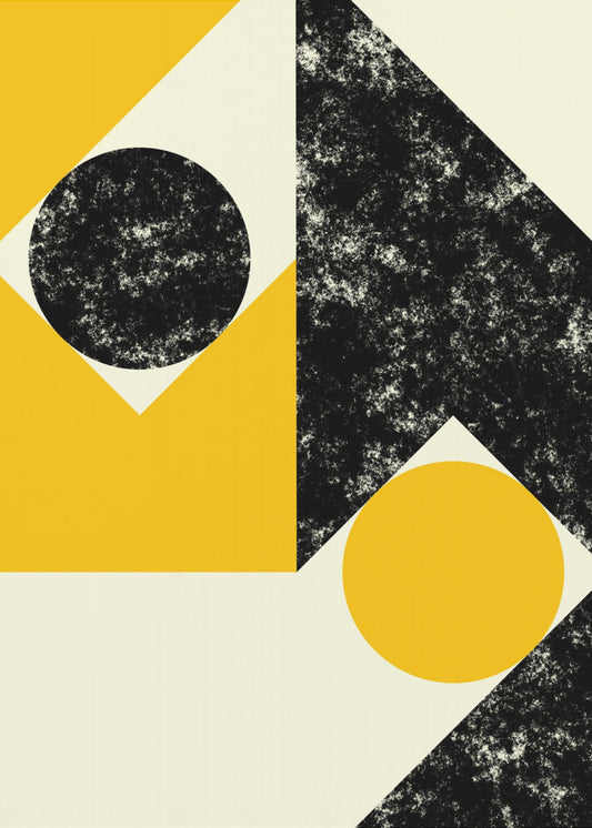 Bold Geometric Shapes | Canvas