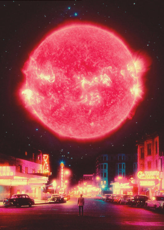 Neon Nightfall | Canvas