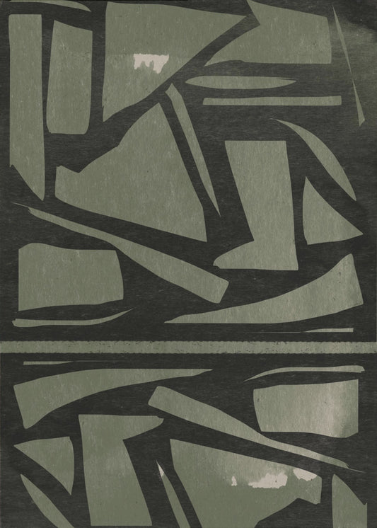 Zerschmetterte Geometrie | Leinwand
