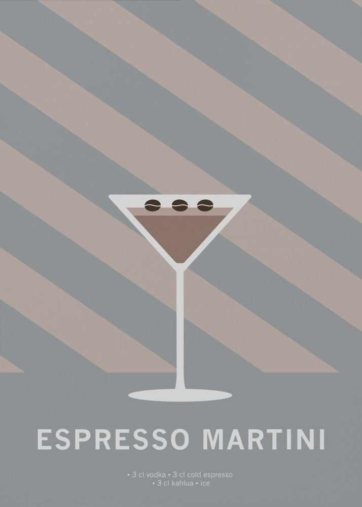 Espresso Martini trinken | Poster