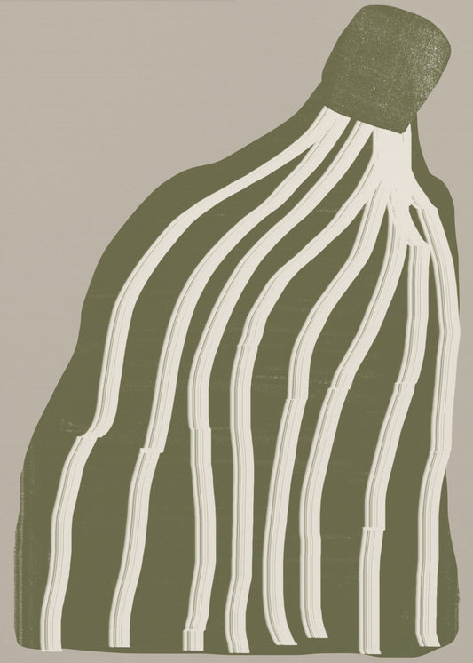 Moderne Blume | Leinwand