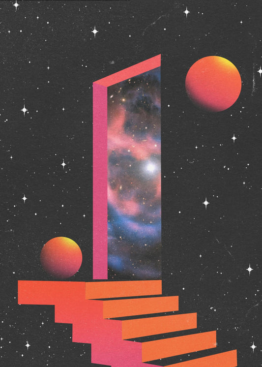 Weltraumportal | Leinwand