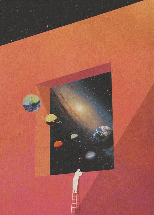 Galaxienbeobachter | Poster