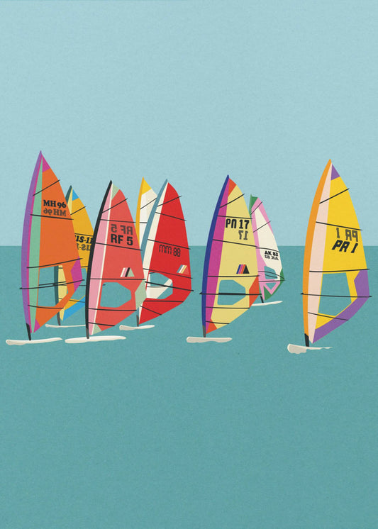 Ostsee-Windsurfen | Poster