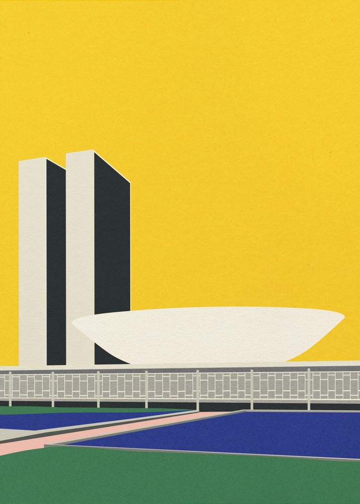 Congresso Nacional Brasilia | Leinwand
