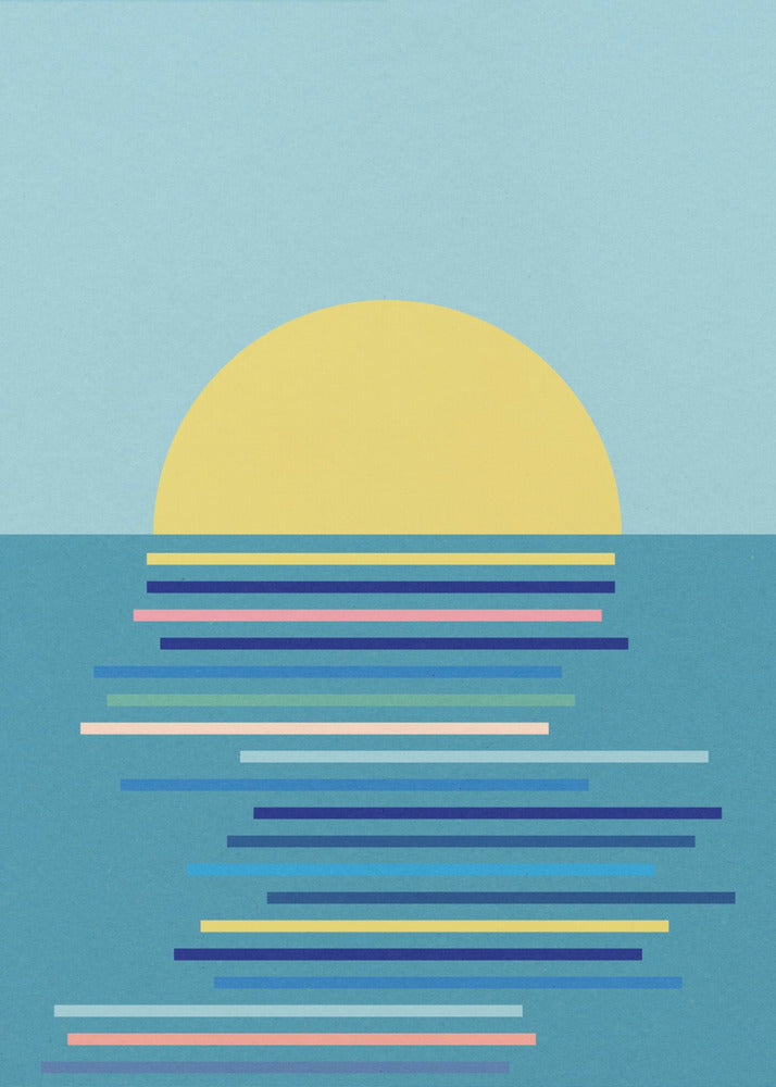 Sonnenaufgang in Ahrenshoop | Poster