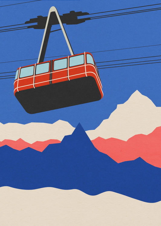 Skiberge | Poster