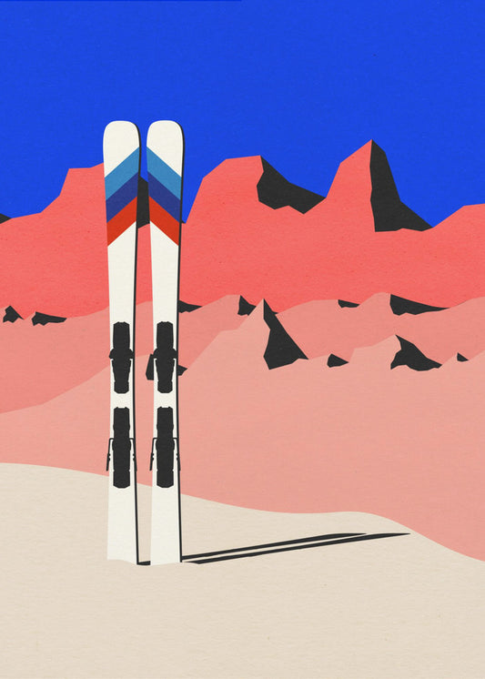 Ski Alpin | Leinwand
