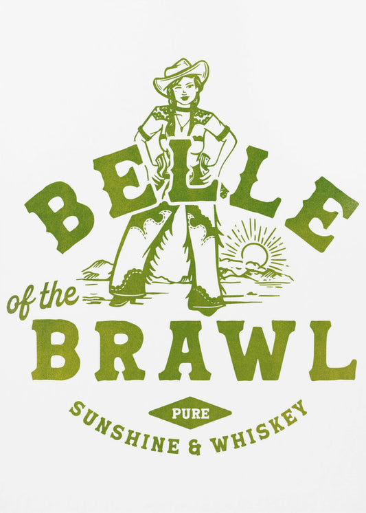 Belle Of The Brawl Cowgirl Wall Art | Poster