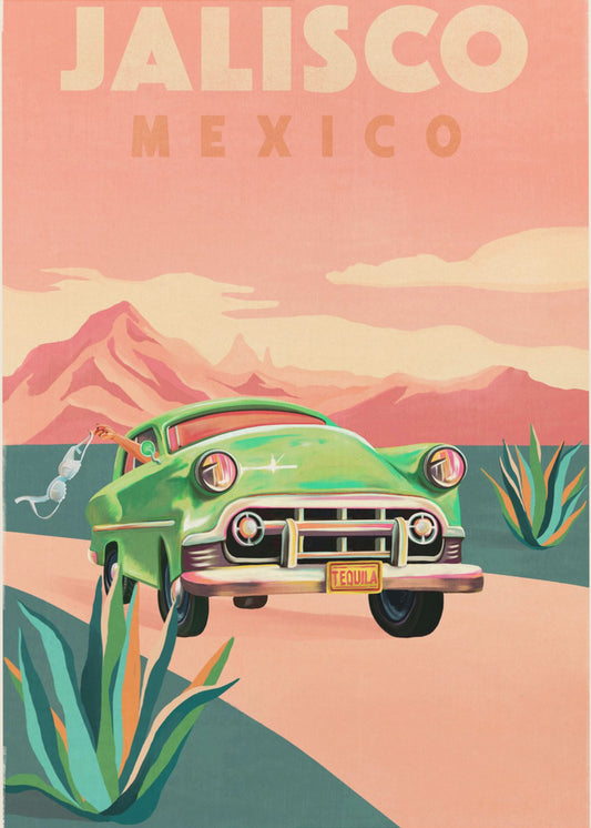 Mexiko-Reiseposter |