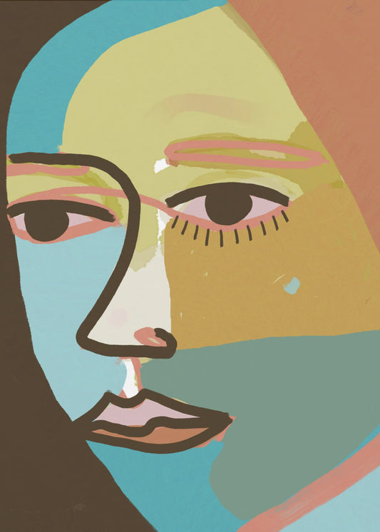 Abstract face | Poster