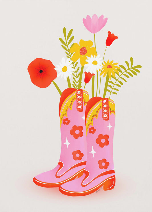 Cowgirl-Stiefel | Poster
